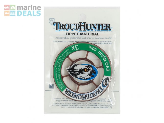 TroutHunter EVO Nylon Tippet 50m 3x 8.2lb 0.205mm Carousel 1