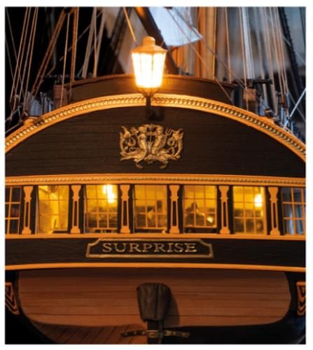 Wooden Ship - 1/14 HMS Surprise Carousel 2