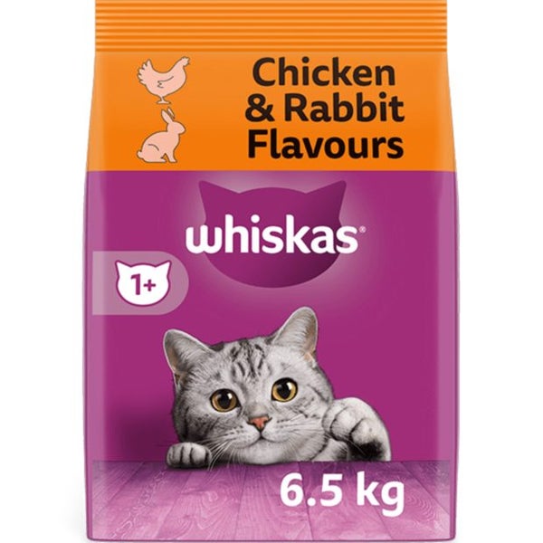 Whiskas Adult Chicken & Rabbit 6.5Kg Carousel 1