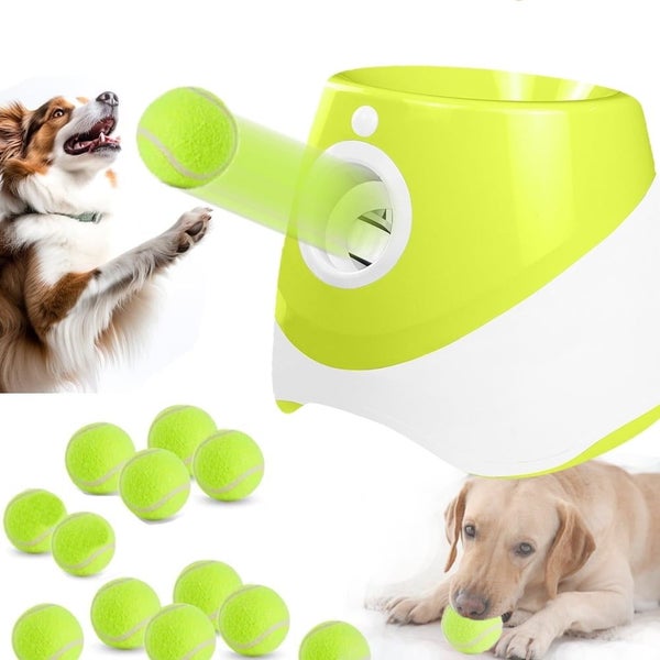 Ball Thrower for Dogs,Interactive dog fetch machine,Automatic Ball Launcher f Carousel 1