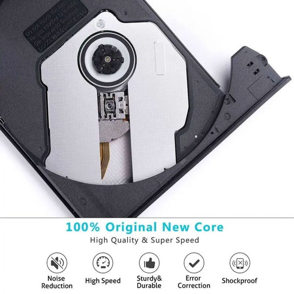 DVD Player for Laptop,External CD/DVD Drive for Laptop,7 in 1 USB Portable CD Carousel 7
