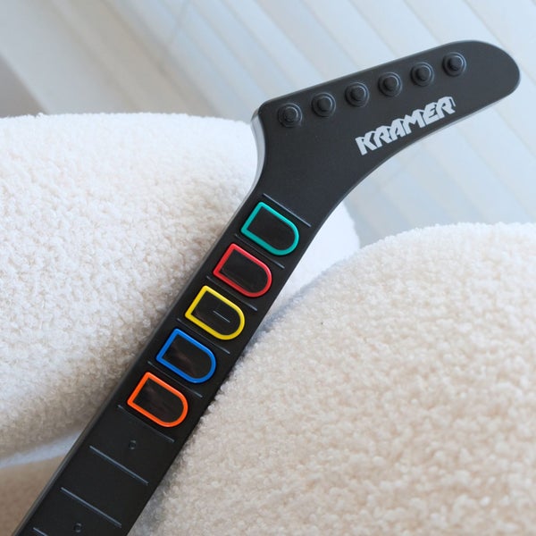 Modded Guitar Hero Kramer - Works on Most Consoles, PC and Clone Hero etc. Carousel 2