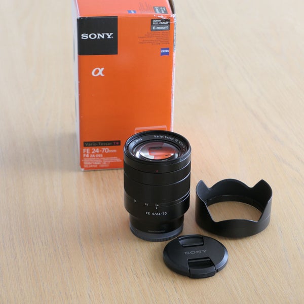 Sony FE 24-70mm F4 Zeiss Vario-Tessar OSS Lens