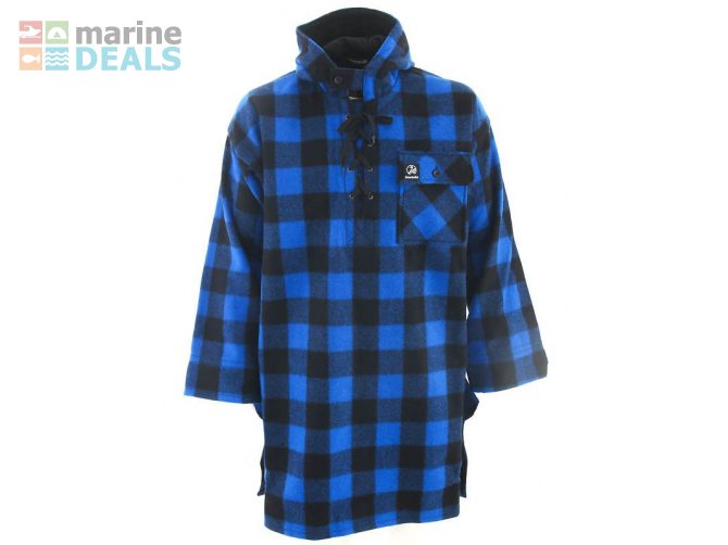 Swanndri Mens Original Wool Bush Shirt Blue Bk M Carousel 1