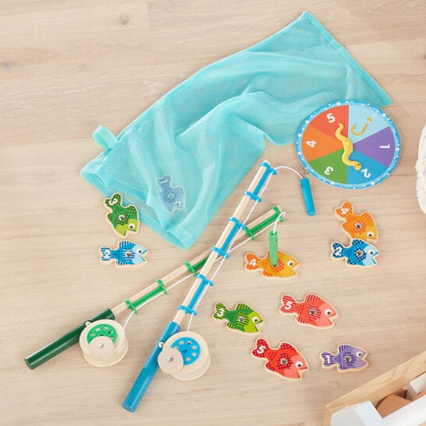 Melissa & Doug Catch & Count Magnetic Fishing Rod Set Carousel 2