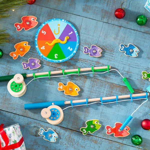 Melissa & Doug Catch & Count Magnetic Fishing Rod Set Carousel 7