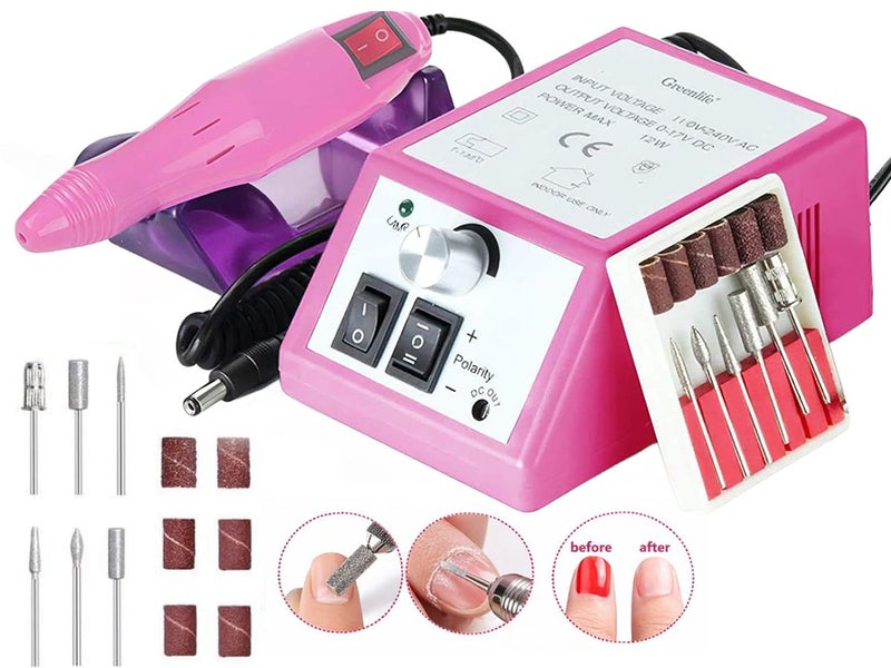 Nail Drill Kit Manicure 20000RPM Professional pedicure electric (OVER STOCKED) Carousel 1