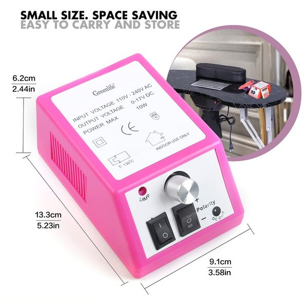 Nail Drill Kit Manicure 20000RPM Professional pedicure electric (OVER STOCKED) Carousel 2