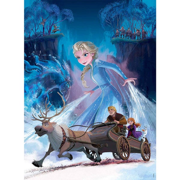 Ravensburger Disney Frozen 2 The Mysterious Forest Jigsaw Puzzle - 200pc Carousel 2