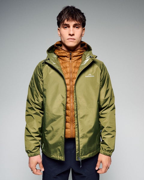 Kathmandu Men's Pocket-it 2-layer Rain Jacket Carousel 1