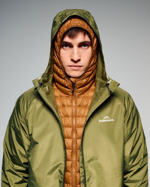 Kathmandu Men's Pocket-it 2-layer Rain Jacket Carousel 2