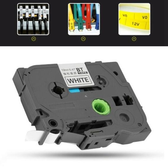 12mm TZe231 Label Tape Compatible with Brother P Touch TZ231 Carousel 4