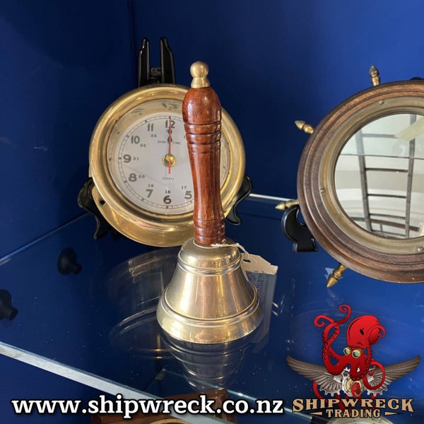 3" Brass & Wood Handbell Carousel 1