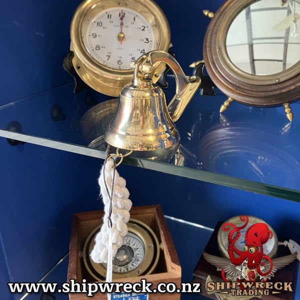 3" Brass Wall Mounted Bell Carousel 1