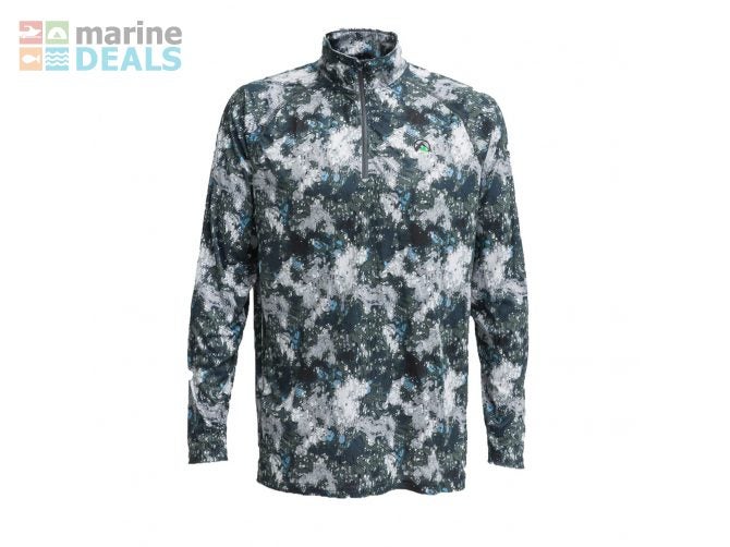 Ridgeline Micro Lite UPF40 Quarter Zip Mens Long … Carousel 1