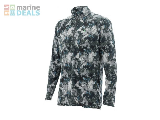 Ridgeline Micro Lite UPF40 Quarter Zip Mens Long … Carousel 2
