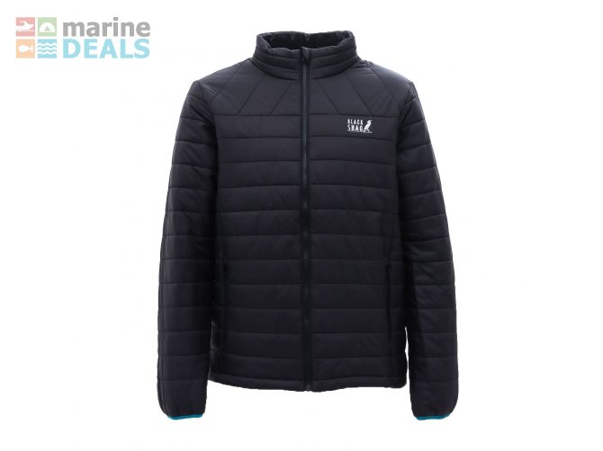 Black Shag 200gsm Padded Puffer Jacket 2XL Carousel 1