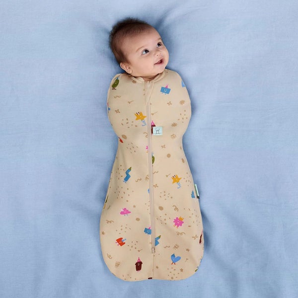 ergopouch ergoCocoon Swaddle (1 tog) - Birthday Blob Carousel 2