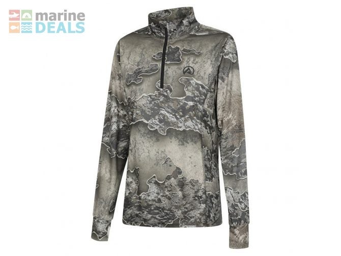 Ridgeline Micro Lite UPF40 Quarter Zip Mens Long … Carousel 1