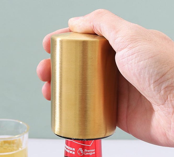 Automatic Bottle Opener Gold Color Carousel 1