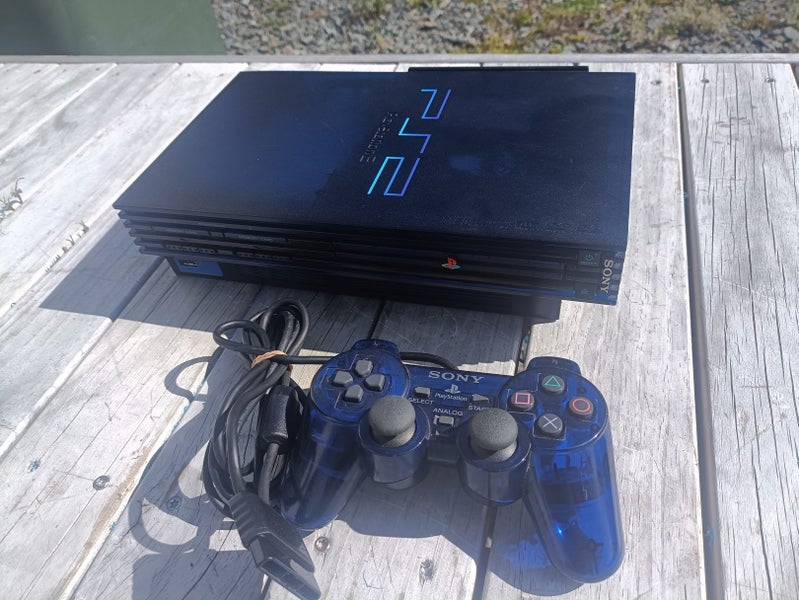 PS2 Fat + Controller - Midnight Blue - PAL Conversion Carousel 2
