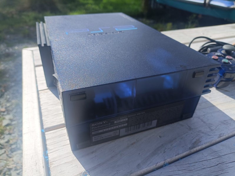 PS2 Fat + Controller - Midnight Blue - PAL Conversion Carousel 6