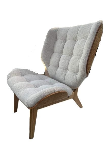 Trevor Lounge chair - white boucle fabric *35% OFF Carousel 1