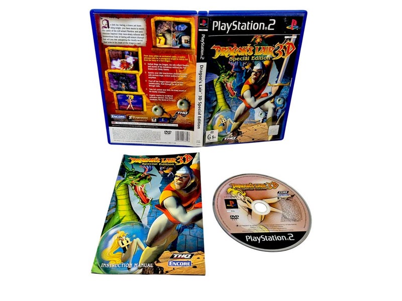 DRAGON'S LAIR 3D SPECIAL EDITION (PS2) *COMPLETE* Carousel 1