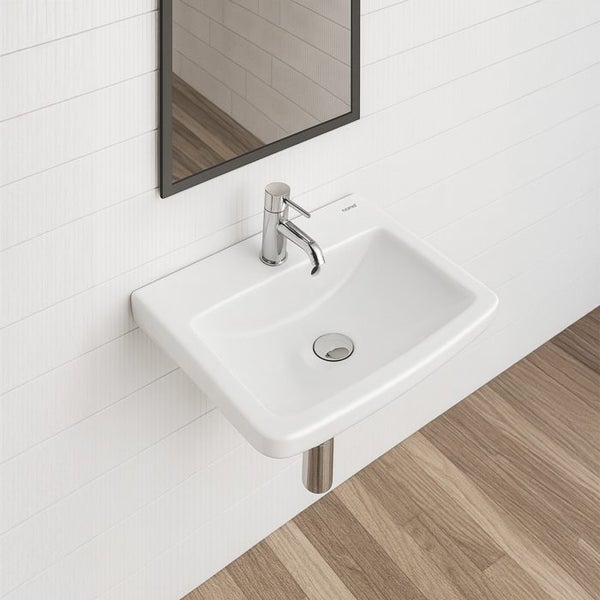 DAMAGED BOXES - SERVE S WALL BASIN 500X375X170MM 1TH OF - GLOSS WHITE Carousel 2