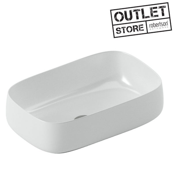 DELETED LINE - COGNAC QUADRO VESSEL BASIN 550X350 MATT WHITE Carousel 1