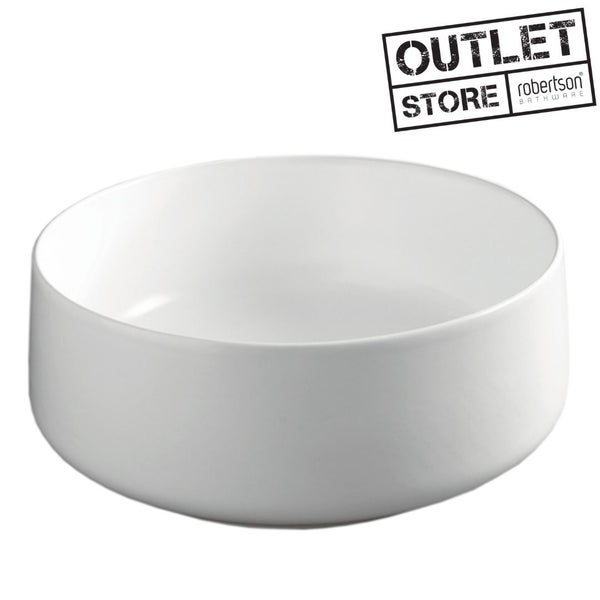 END OF LINE - COGNAC WASHBASIN 420 X 420MM WHITE NOF - GLOSS WHITE Carousel 1