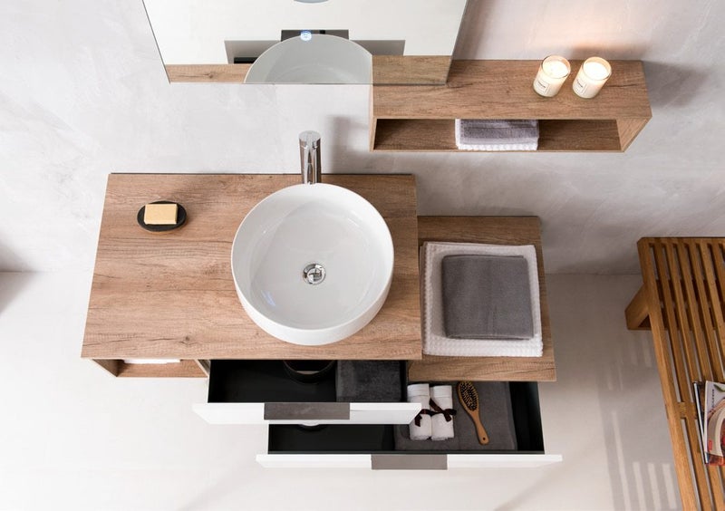 END OF LINE - COGNAC WASHBASIN 420 X 420MM WHITE NOF - GLOSS WHITE Carousel 4