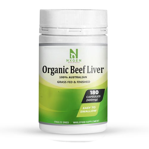 NXGEN Beef Liver (180 Capsules) Carousel 1