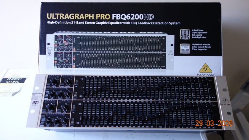 BEHRINGER ULTRAGRAPH PRO FBQ6200HD Carousel 1