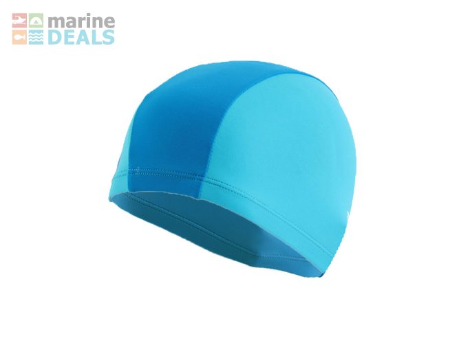 Aropec Lycra Kids Swim Cap Turquoise/Dark Turquoi… Carousel 1
