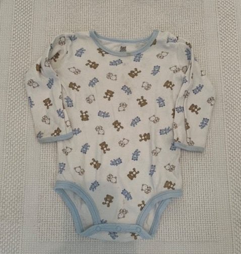3-piece teddy bear set: top, pants & jacket (size: 6-9 months) Carousel 2