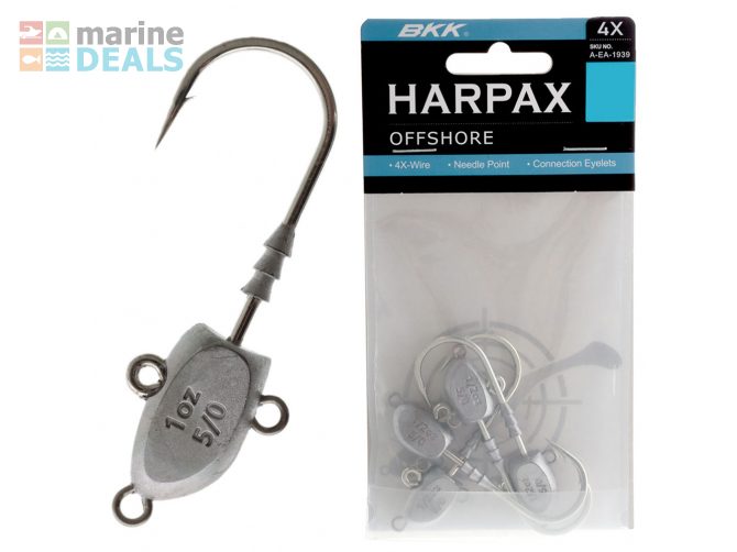 BKK Harpax Offshore Jig Heads 7/0 1.5oz Qty 2 Carousel 1