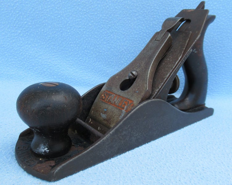 Heavy old Stanley No 4 Wood Plane Carousel 1