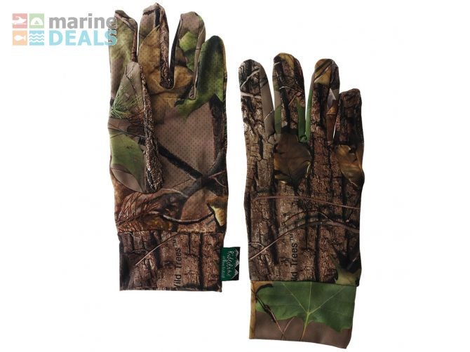 Ridgeline Thin Dimpled Shooting Gloves Nat Grn M Carousel 1