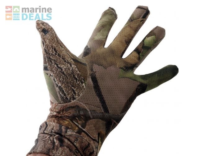 Ridgeline Thin Dimpled Shooting Gloves Nat Grn M Carousel 5