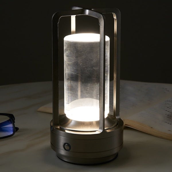 Cordless Rechargeable Lantern Table Lamp 2000mAh Battery Operated Night Lamp Carousel 2
