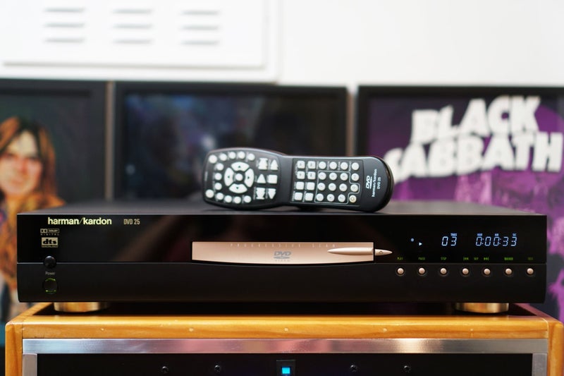 Harman Kardon DVD-25 DVD/CD Player with Wolfson Audiophile-Grade DAC & Remote Carousel 2