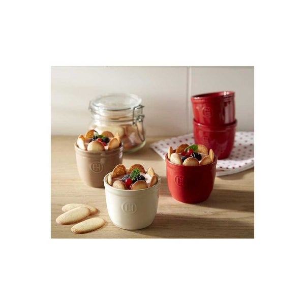 Emile Henry Ramekin Set Flour 9cm 2pce Carousel 2