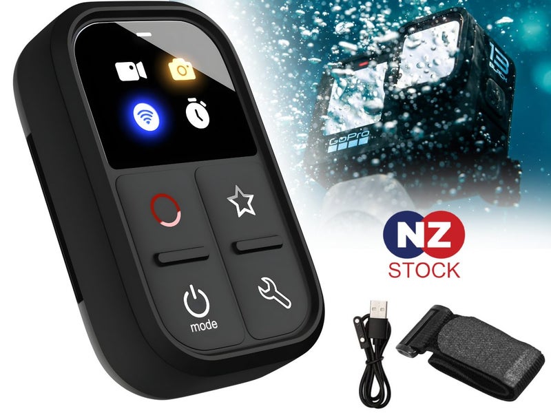 Wireless Remote Control GoPro Hero 12/11/10/9/8/Max Camera