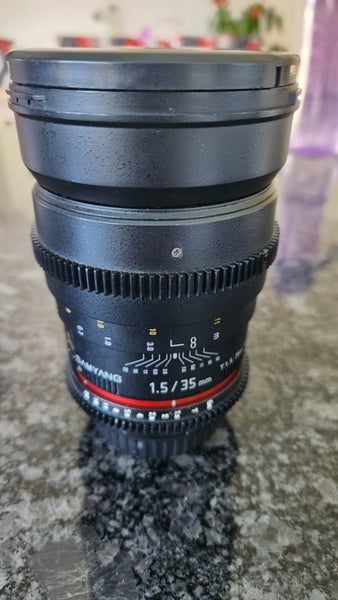 Samyang 35mm T1.5 VDSLR AS UMC Lens Carousel 1
