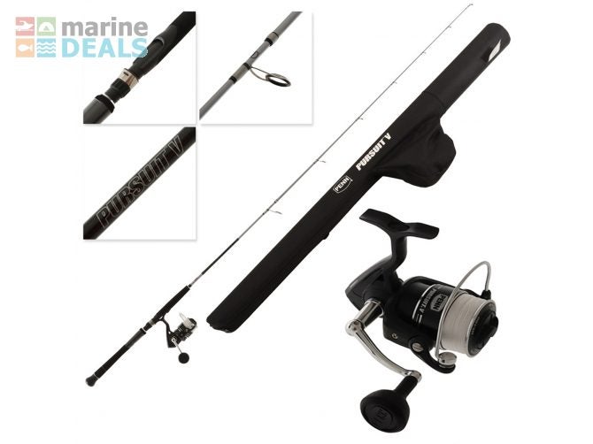 PENN Pursuit V 4000 Travel Boat Combo with 30lb B… Carousel 1