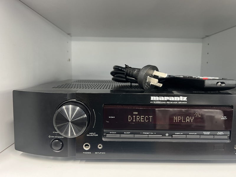 Marantz NR1403 AV Surround Receiver – Slimline Home Theatre Amp – Fully Tested Carousel 1