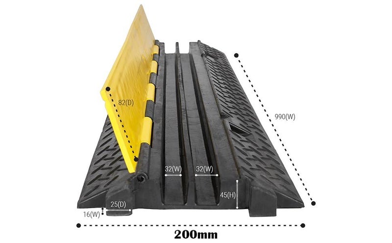 Cable Protector Ramp Solid Carousel 2