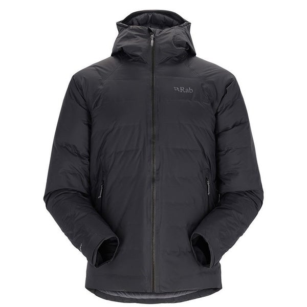 Rab Mens Valiance Waterproof Down Jacket - Black - Medium Carousel 1