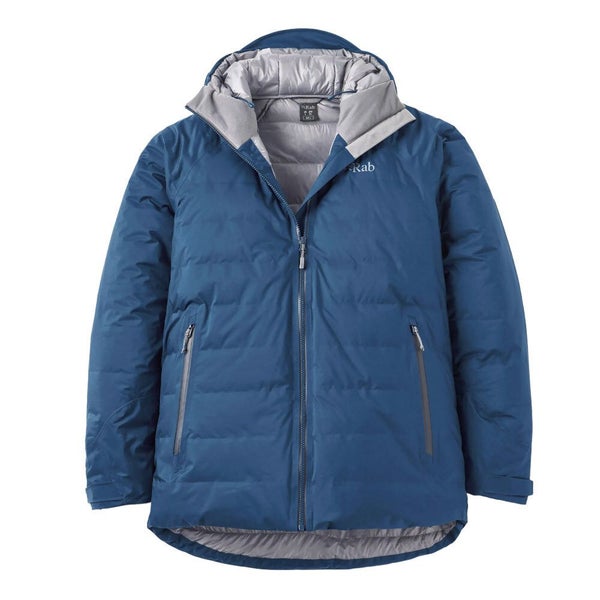 Rab Mens Valiance Down Jacket - Tempest Blue - Medium Carousel 1